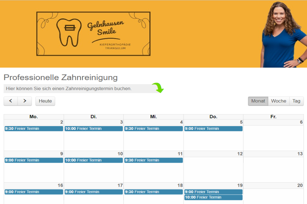 Professionelle Zahnreinigung Termin